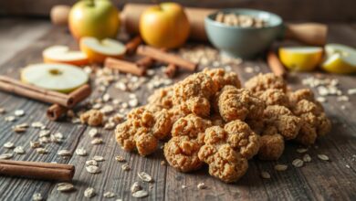 Easy Apple Crisp Dog Treats