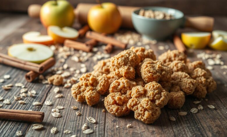 Easy Apple Crisp Dog Treats
